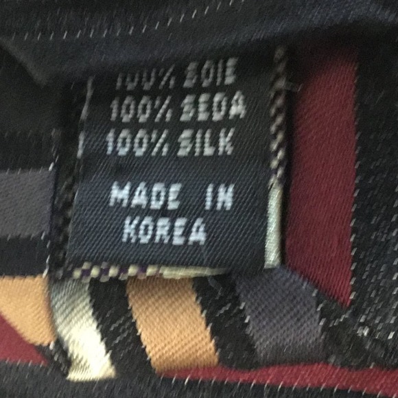 ROBERT VILLINI COUTURE SILK TIE - Picture 4 of 7